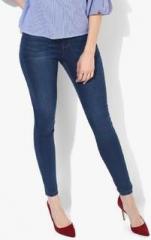 Dorothy Perkins Blue Washed Jeggings women