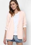 Dorothy Perkins Blush Collarless Jacket Women