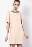 Dorothy Perkins Blush Embellished Shift Dress Women