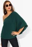 Dorothy Perkins Green Solid Blouse Women