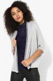 Dorothy Perkins Grey Solid Shrug Women