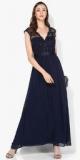 Dorothy Perkins Navy Blue Coloured Embellished Maxi Dress Women