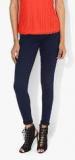 Dorothy Perkins Navy Blue Solid Jeggings women