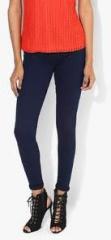 Dorothy Perkins Navy Blue Solid Jeggings women