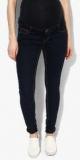 Dorothy Perkins Navy Blue Solid Mid Rise Skinny Fit Jeans women