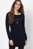 Dorothy Perkins Navy Blue Yke Tunic Women