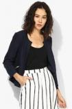 Dorothy Perkins Navy Boxy Zip Jacket Women