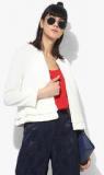 Dorothy Perkins Off White Solid Summer Jacket women