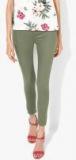 Dorothy Perkins Olive Solid Mid Rise Skinny Fit Jeans women