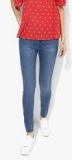 Dorothy Perkins Petite Mid Wash Eden Jeggings Women