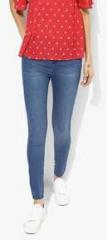 Dorothy Perkins Petite Mid Wash Eden Jeggings women