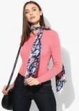 Dorothy Perkins Pink Self Design Sweater Women