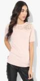 Dorothy Perkins Pink Solid Blouse Women