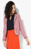 Dorothy Perkins Red Boucle Boxy Shrug Women