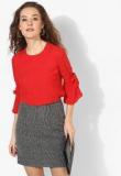 Dorothy Perkins Red Solid Blouse Women