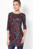 Dorothy Perkins Tapestry 3/4 Sleeve Tunic Women