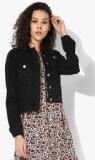 Dorothy Perkins Washed Black Denim Jacket Women