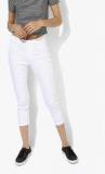 Dorothy Perkins White Eden Ultra Soft Crop Jeggings Women