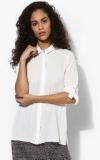 Dorothy Perkins White Solid Shirt Women