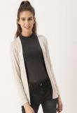 Dressberry Beige Solid Shrug women