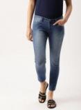 Dressberry Blue Mid Rise Slim Fit Jeans Women