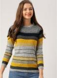 Dressberry Multicoloured Striped Sweater Women