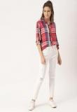 Dressberry Red Checked Shirt Women