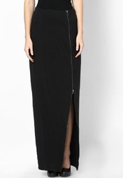 DRVV Black Quillted Skirt Women