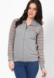 Duke Grey Full Sleeve Jacket women