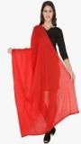 Dupatta Bazaar Red Solid Dupatta women