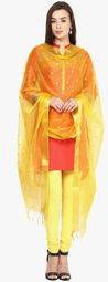 Dupatta Bazaar Yellow Embellished Dupatta women