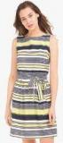 Elle Multicoloured Striped Shift Dress Women