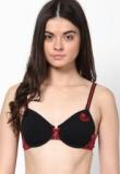 Enamor Black Bra Women