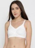 Enamor White Printed Non Wired Non Padded Bra women