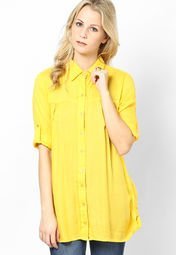 Entropy Yellow Tunics Women