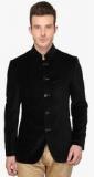 Envoy Black Solid Blazer Men