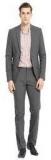 Envoy Grey Solid Suit Men