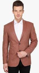 Envoy Rust Solid Blazer Men