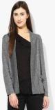 Espresso Grey Solid Shrug Women