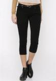 Esprit Black Solid Capris women