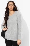 Esprit Grey Textured Blouse Women