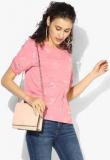 Esprit Pink Printed T Shirt Women