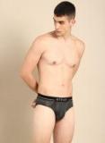 Ether Black & Olive Green Checked Briefs ETHR BRF PK1 003F Men