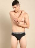 Ether Black Printed Briefs ETHR BRF PK1 003C Men