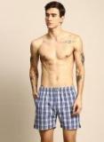 Ether Blue & White Checked Boxers ETHR BOX PK2 001C Men