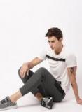 Ether E+ Charcoal Grey Solid E Cool Joggers Men