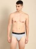 Ether White & Navy Blue Striped Briefs ETHR BRF PK1 003E Men