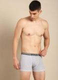 Ether White & Navy Blue Striped Trunk Eethr Trnk Pk1 Men