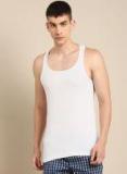 Ether White Solid Innerwear Vest Ethr Rb Pk1 001A Men