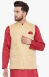 Even Gold Embellished Ethnic Jacket Men